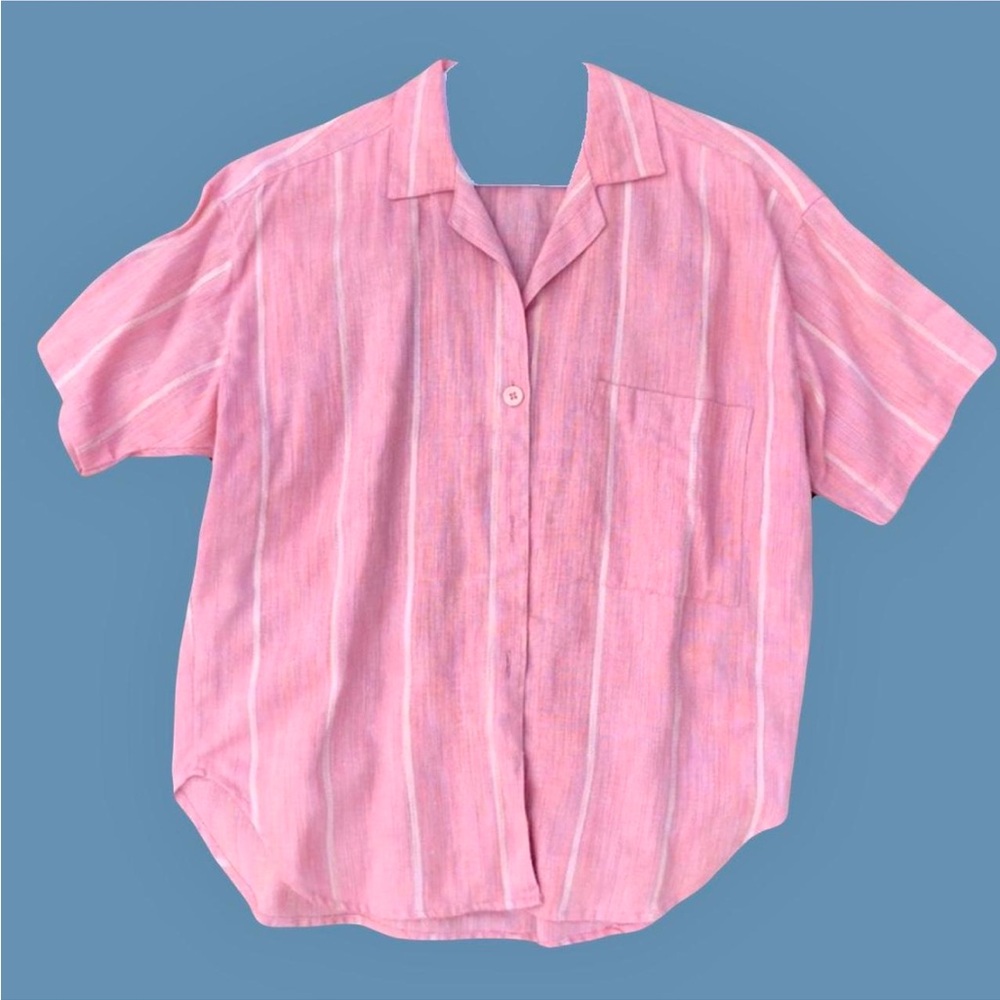 Pink Striped Vintage Shirt